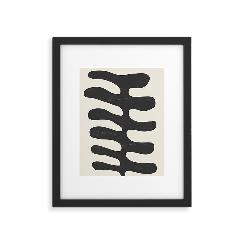 Abstract Plant 2 Framed Art Print Gallery Image 5