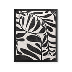 Abstract Plant 3 Framed Canvas Print Gallery Image 6