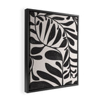Abstract Plant 3 Framed Canvas Print Gallery Image 2