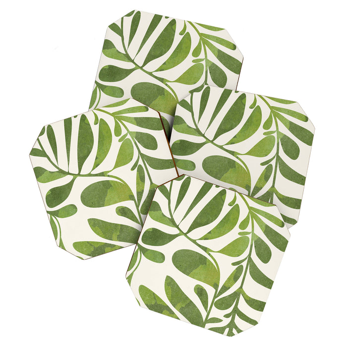 Abstract Plant 3/3 Coaster Gallery Image 1