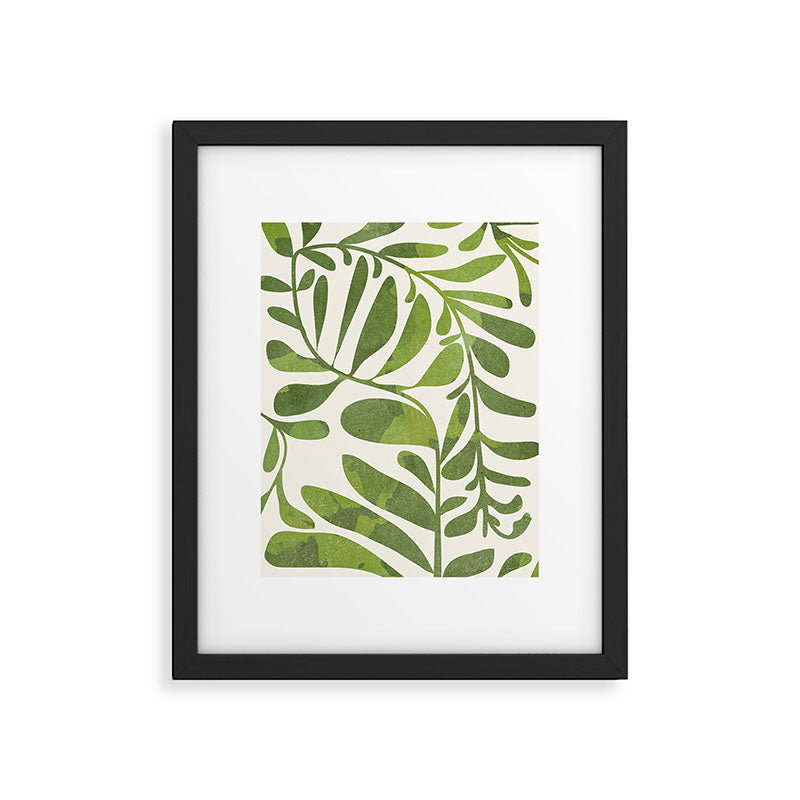 Abstract Plant 3/3 Framed Art Print Gallery Image 5