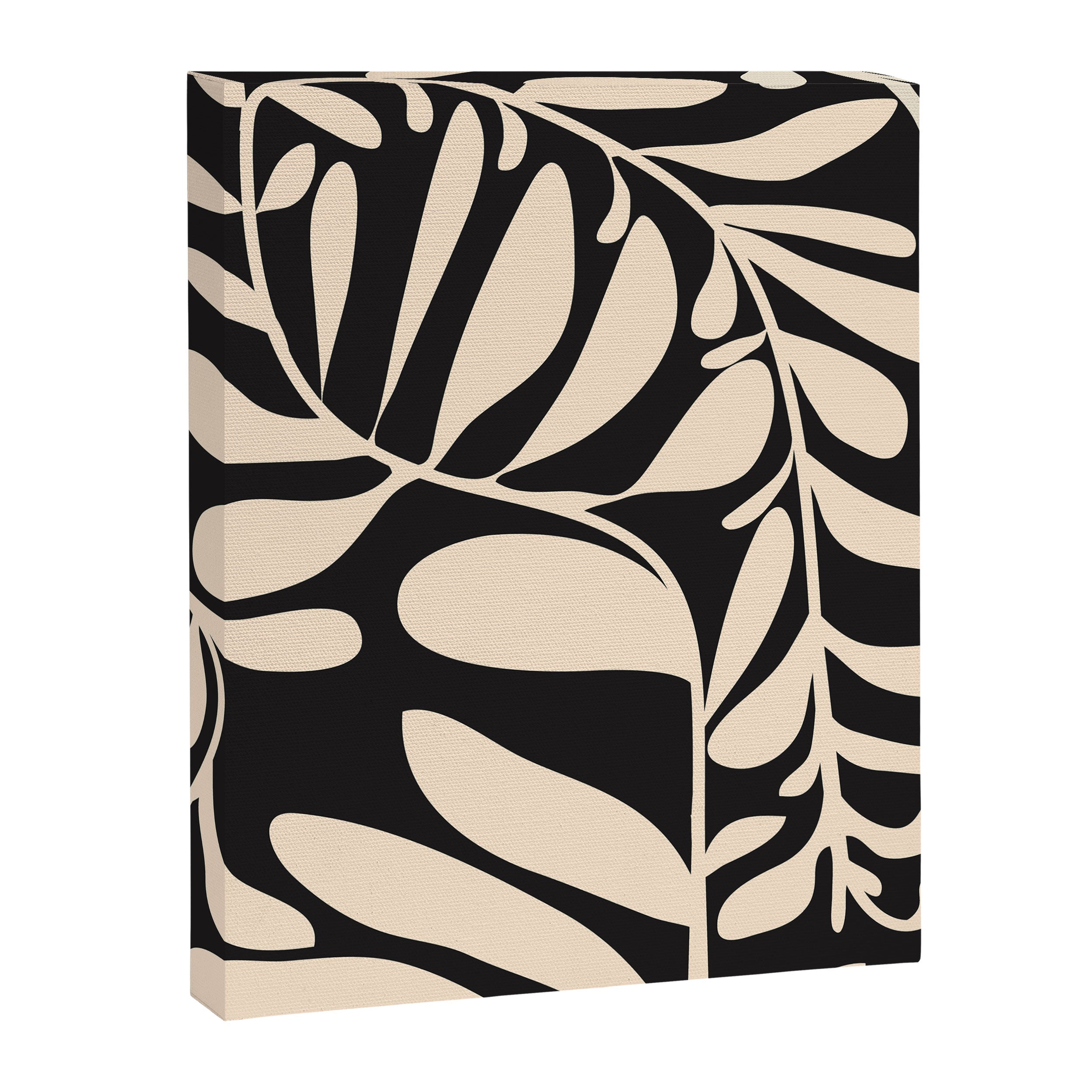 Abstract Plant 3/4 Canvas Print Gallery Image 6