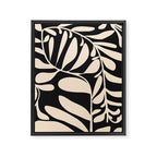 Abstract Plant 3/4 Framed Canvas Print Gallery Image 6