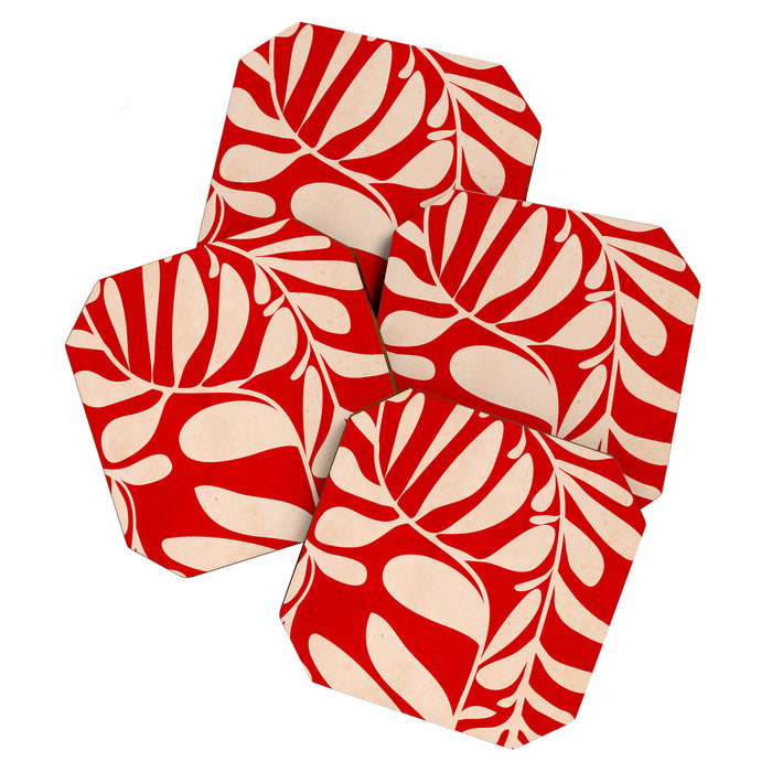 Abstract Plant 3/5 Coaster Gallery Image 1