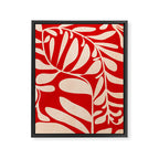 Abstract Plant 3/5 Framed Canvas Print Gallery Image 6