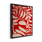 Abstract Plant 3/5 Framed Canvas Print Gallery Image 2