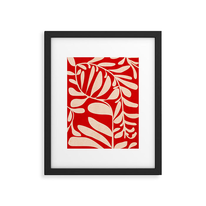 Abstract Plant 3/5 Framed Art Print Gallery Image 1