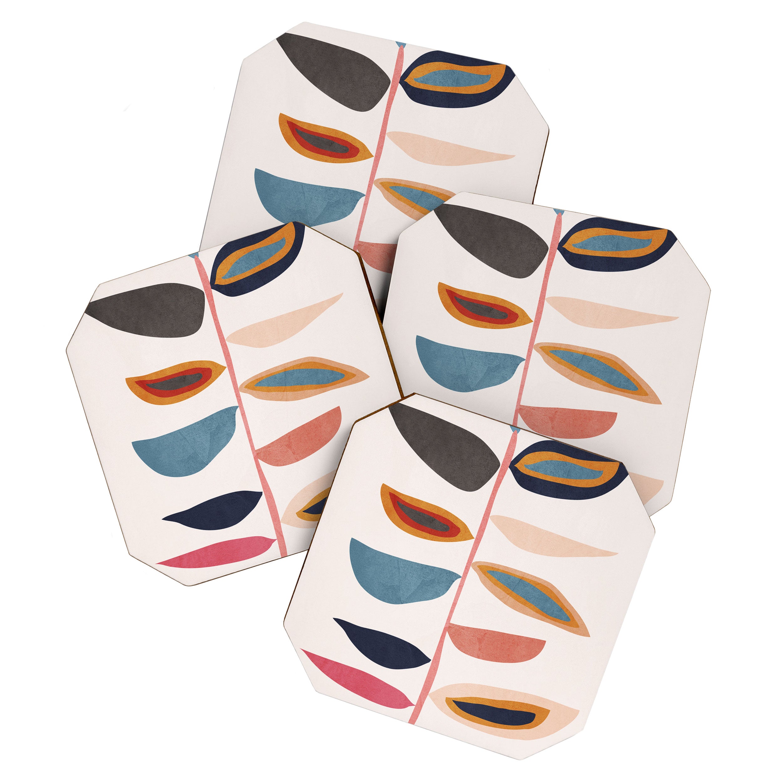 Abstract Plant Coaster Gallery Image 1
