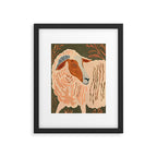 Abstract Rustic Ram 3 Framed Art Print Gallery Image 6