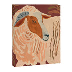 Abstract Rustic Ram Canvas Print Gallery Image 8