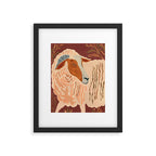 Abstract Rustic Ram Framed Art Print Gallery Image 6