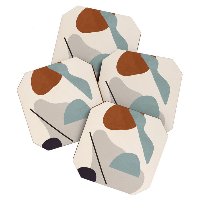 Abstract Shapes 11 Coaster Gallery Image 1