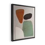 Abstract Shapes 12 Framed Canvas Print Gallery Image 2