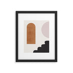 Abstract Shapes 16 Framed Art Print Gallery Image 5