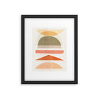 Abstract Shapes 19 Framed Art Print Gallery Image 5