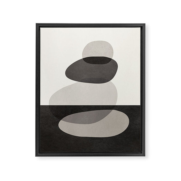 Abstract Shapes 23 Framed Canvas Print Gallery Image 1