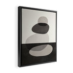 Abstract Shapes 23 Framed Canvas Print Gallery Image 2