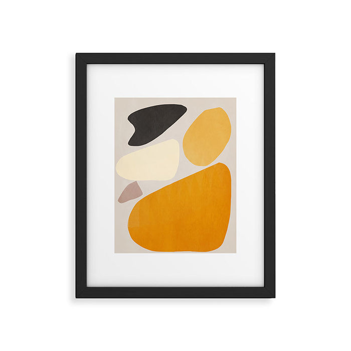 Abstract Shapes 35 Framed Art Print Gallery Image 1