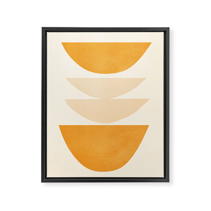 Abstract Shapes 36 Framed Canvas Print Gallery Image 6