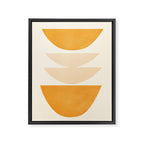 Abstract Shapes 36 Framed Canvas Print Gallery Image 6