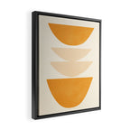Abstract Shapes 36 Framed Canvas Print Gallery Image 2