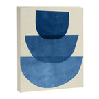 Abstract Shapes 37-Blue Canvas Print Gallery Image 6