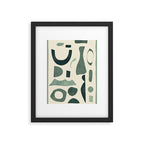 Abstract Shapes 38/4 Framed Art Print Gallery Image 4