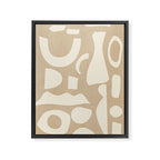 Abstract Shapes 38/9 Framed Canvas Print Gallery Image 6