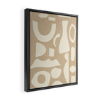 Abstract Shapes 38/9 Framed Canvas Print Gallery Image 2