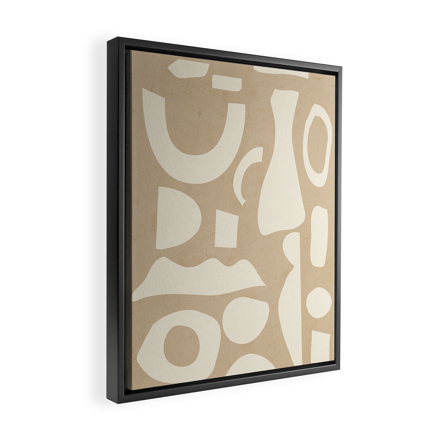 Abstract Shapes 38/9 Framed Canvas Print Gallery Image 2