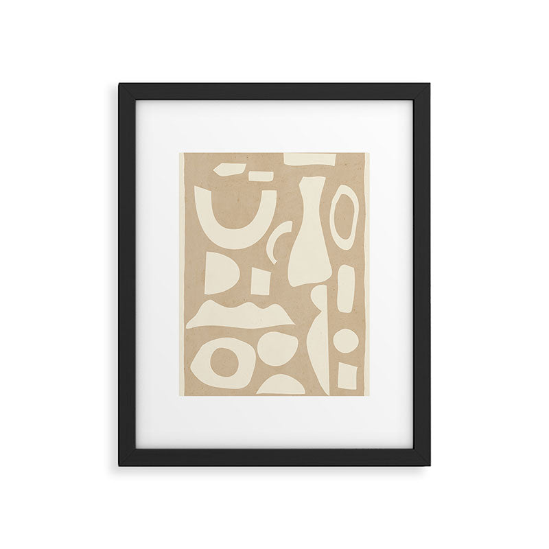 Abstract Shapes 38/9 Framed Art Print Gallery Image 4