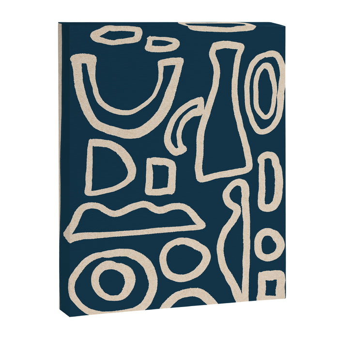 Abstract Shapes 38/9a3 Canvas Print Gallery Image 1