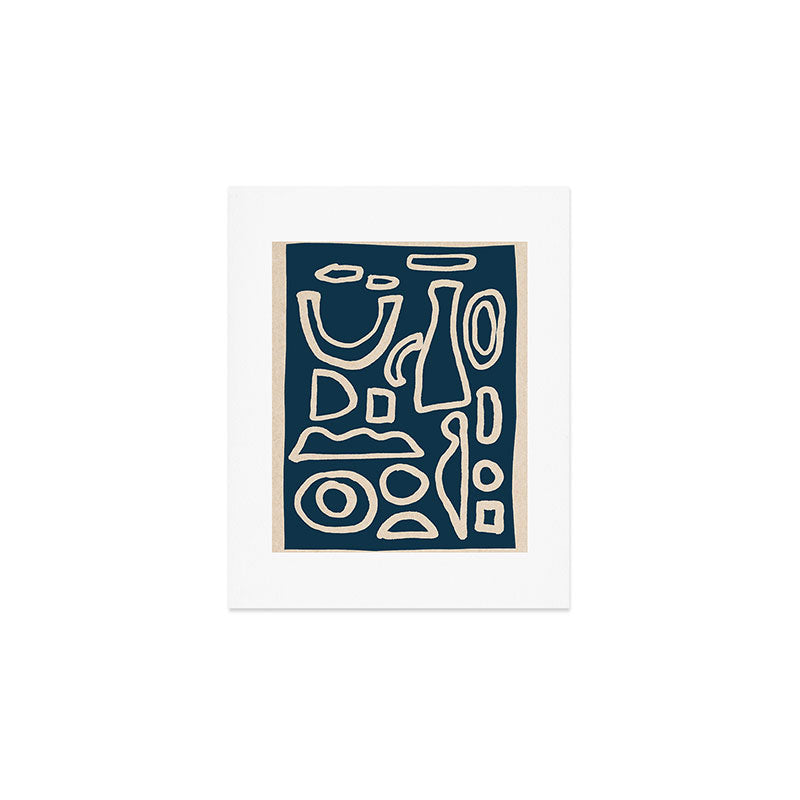 Abstract Shapes 38/9a3 Art Print Gallery Image 1
