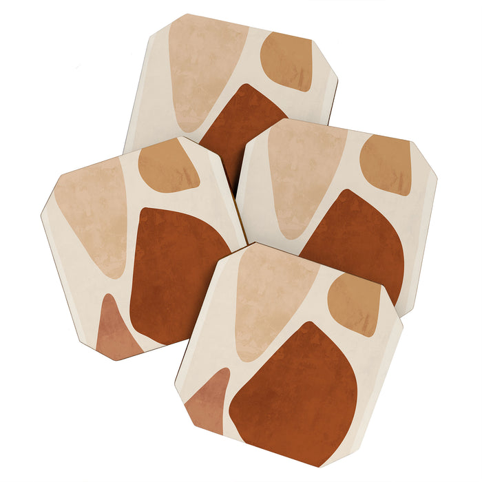 Abstract Shapes 47 Coaster Gallery Image 1