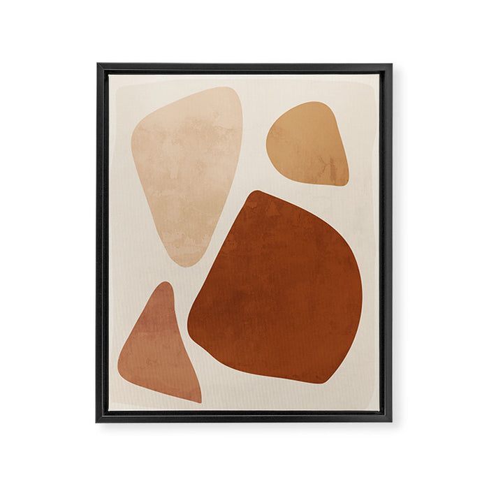 Abstract Shapes 47 Framed Canvas Print Gallery Image 1