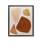 Abstract Shapes 47 Framed Canvas Print Gallery Image 6
