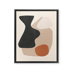 Abstract Shapes 53 Framed Canvas Print Gallery Image 6