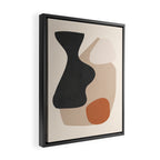 Abstract Shapes 53 Framed Canvas Print Gallery Image 2