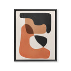 Abstract Shapes 54 Framed Canvas Print Gallery Image 6