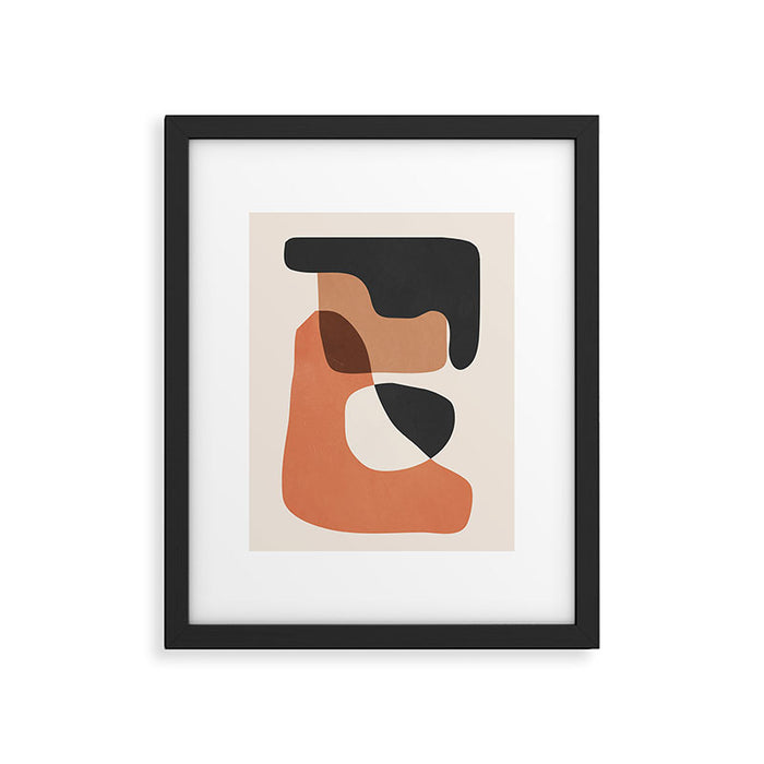 Abstract Shapes 54 Framed Art Print Gallery Image 1
