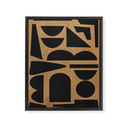 Abstract Shapes 59/3 Framed Canvas Print Gallery Image 6