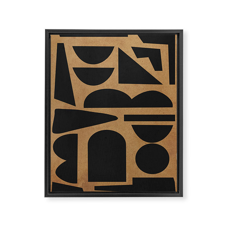 Abstract Shapes 59/3 Framed Canvas Print Gallery Image 6