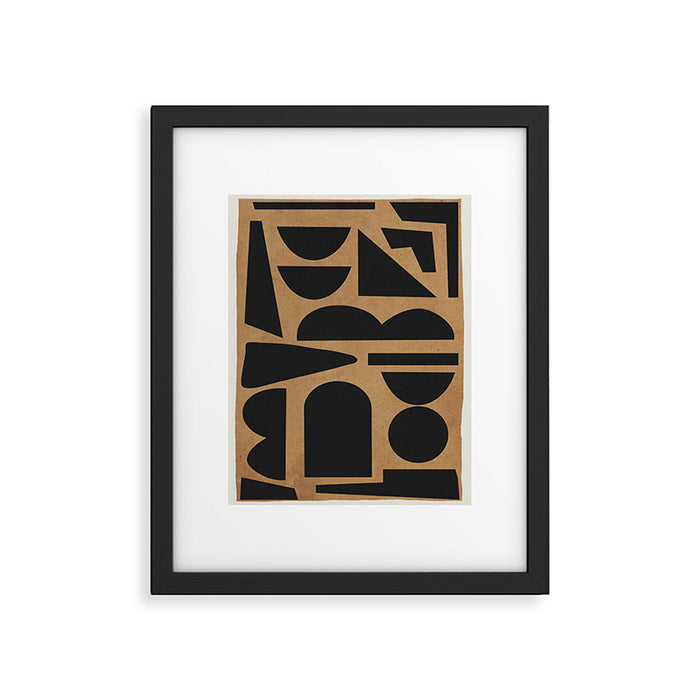 Abstract Shapes 59/3 Framed Art Print Gallery Image 1