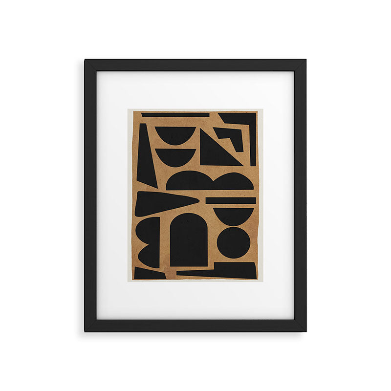 Abstract Shapes 59/3 Framed Art Print Gallery Image 5