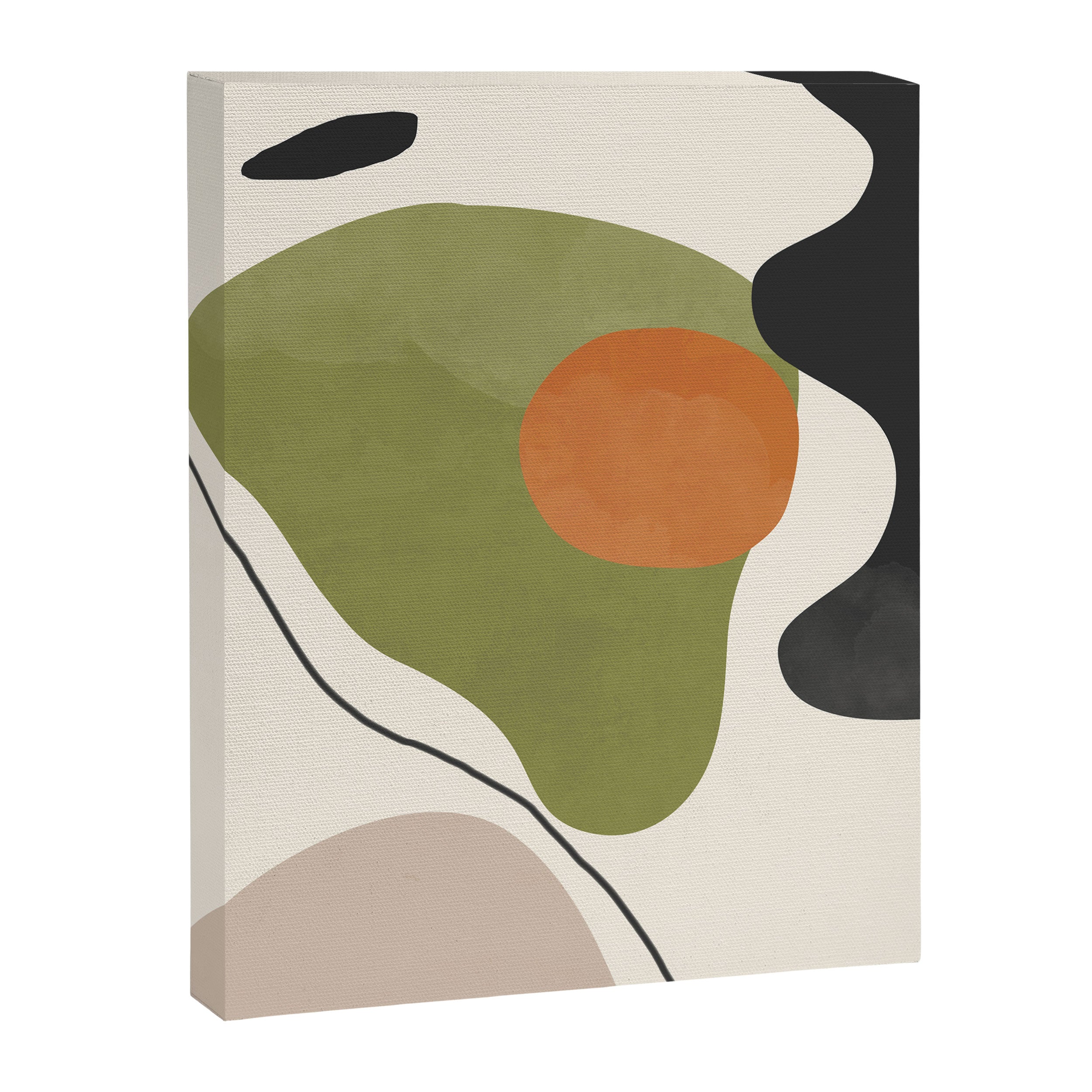 Abstract Shapes 60 Canvas Print Gallery Image 6