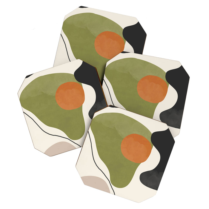 Abstract Shapes 60 Coaster Gallery Image 1