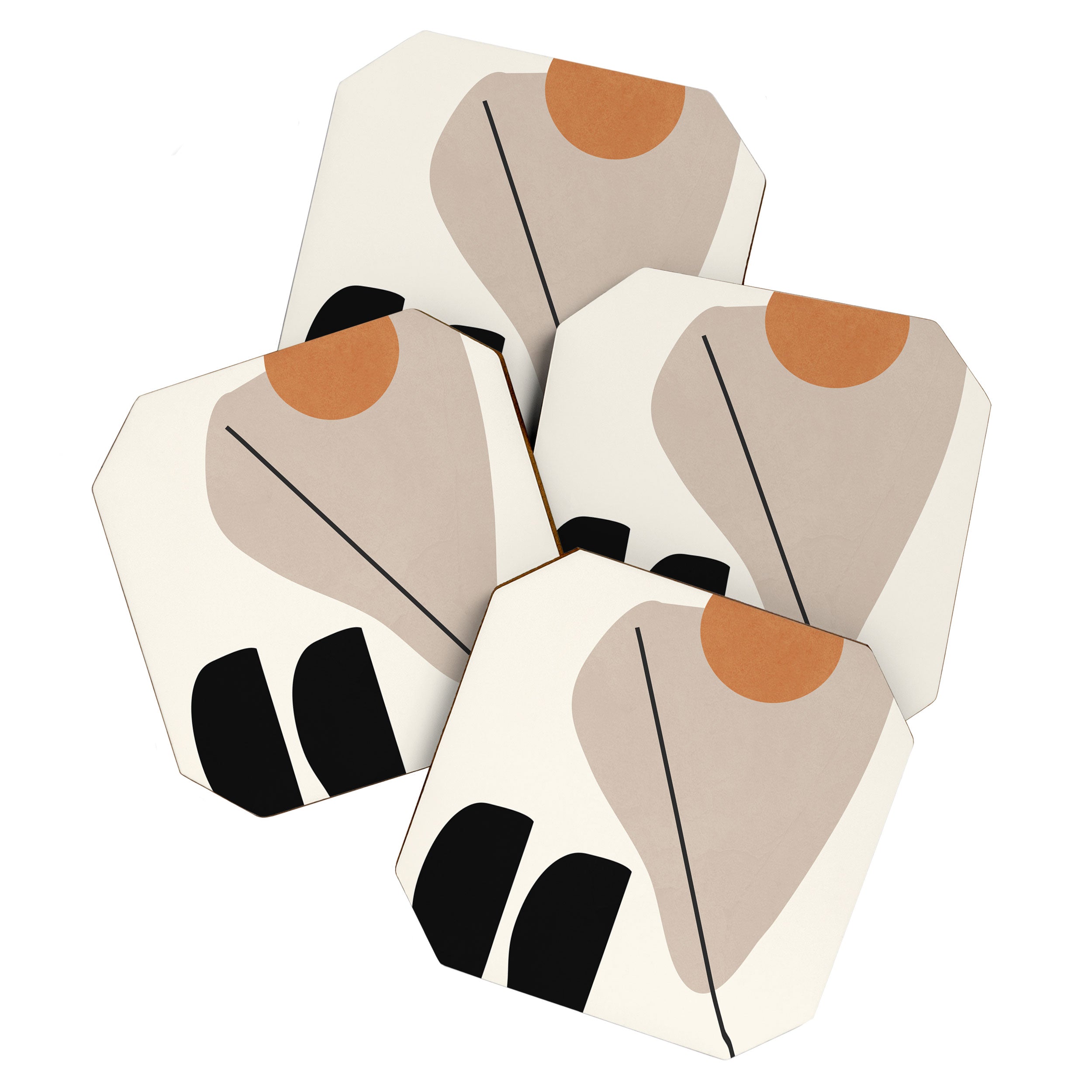 Abstract Shapes 61 Coaster Gallery Image 1