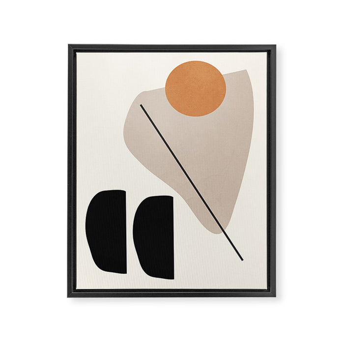 Abstract Shapes 61 Framed Canvas Print Gallery Image 1
