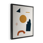 Abstract Shapes 8 Framed Canvas Print Gallery Image 2