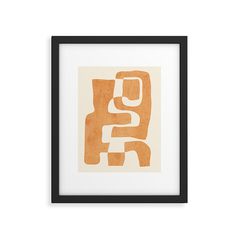 Abstract Shapes Modern Art 24 Framed Art Print Gallery Image 5
